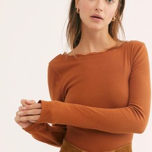 Free People Flying V Tee